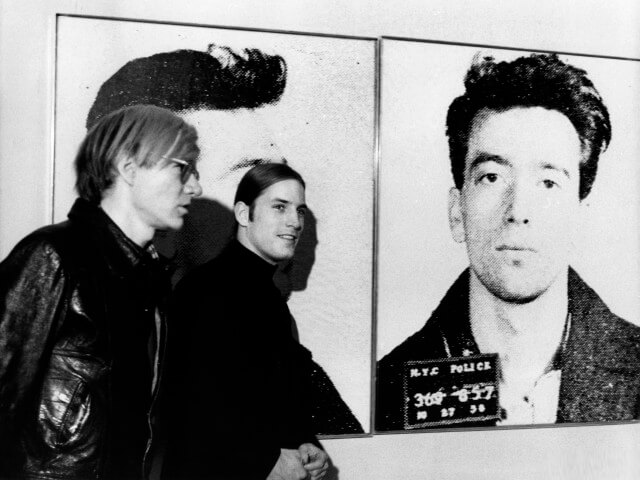 Andy Warhol with Race Riot