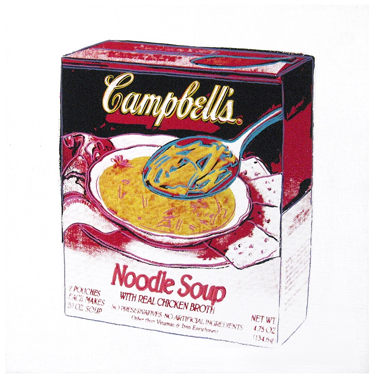 Campbell’s Noodle Soup Box