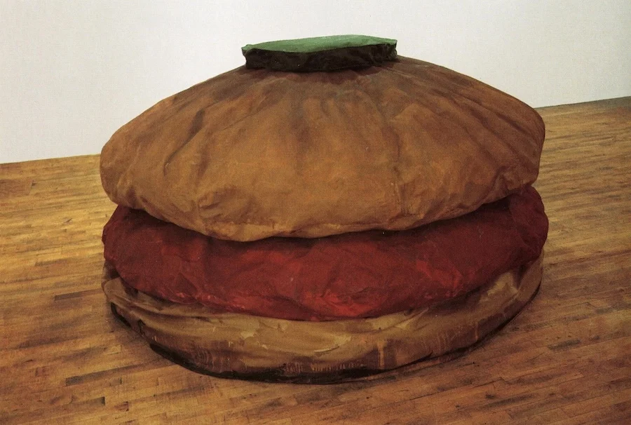 Claes Oldenburg Floor Burger 1962