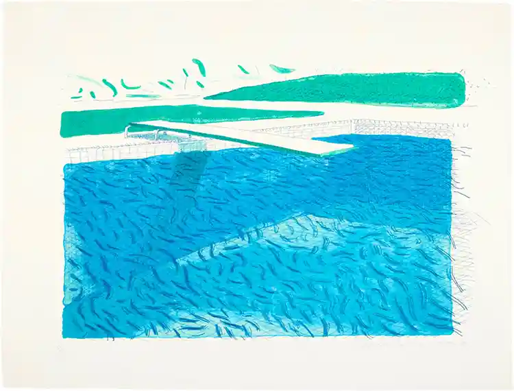 David Hockney Pool