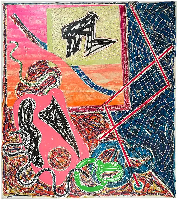 Frank Stella Shards I