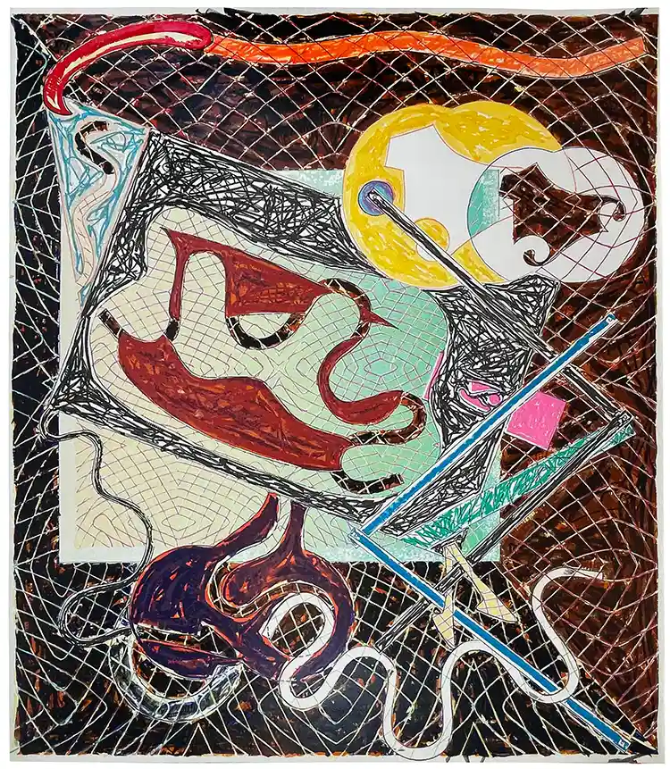 Frank Stella Shards III