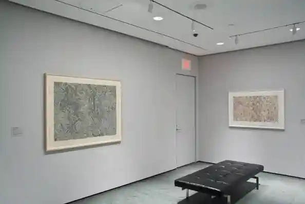 Installation view of the exhibition Focus: Jasper Johns Museum of Modern Art, New York