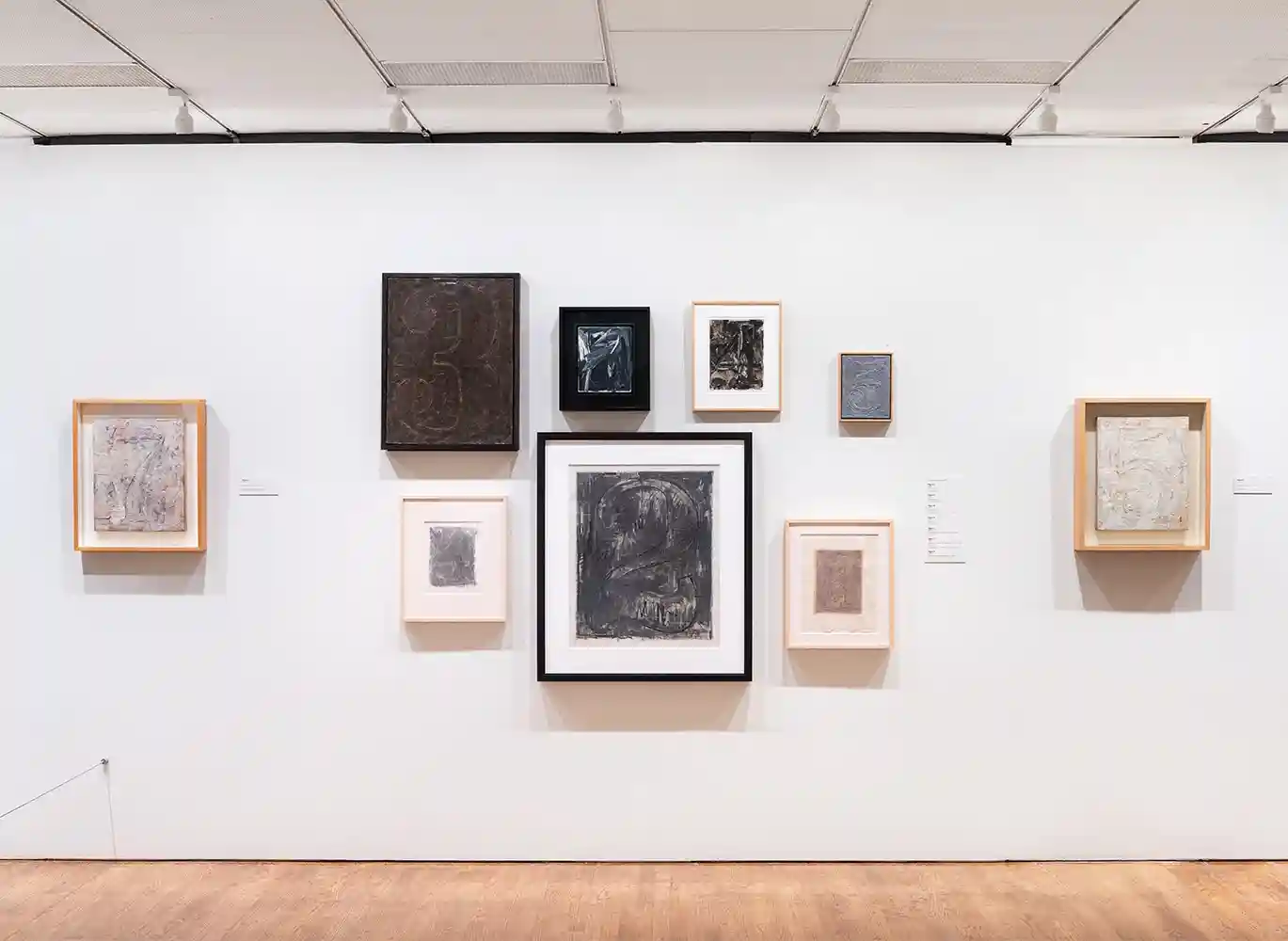 Jasper Johns Mind/Mirror at the Philadelphia Museum of Art.