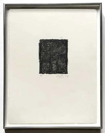 Jasper Johns 0 through9