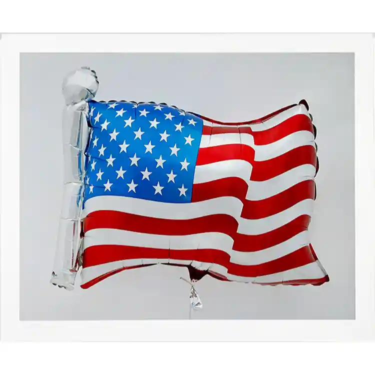 Jeff Koons Flag