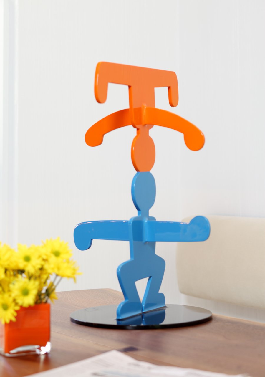 Keith Haring Acrobats as displayed in Alberto Mugrabi's Gramercy Park Apartment