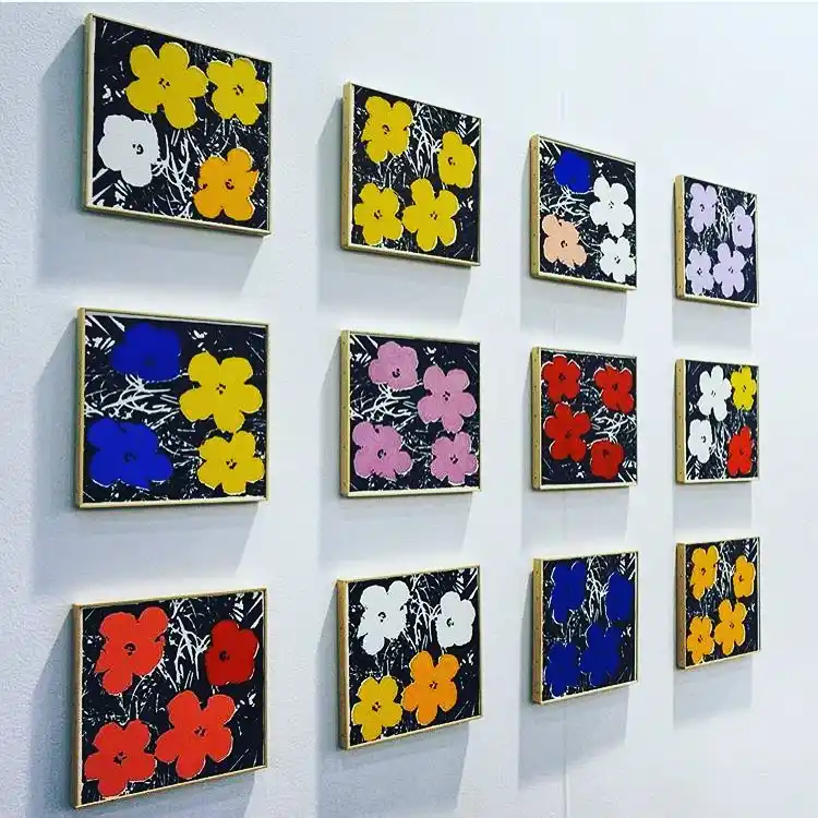 Richard Pettibone <em>Andy Warhol Flowers</em>, Castelli Gallery, 2011