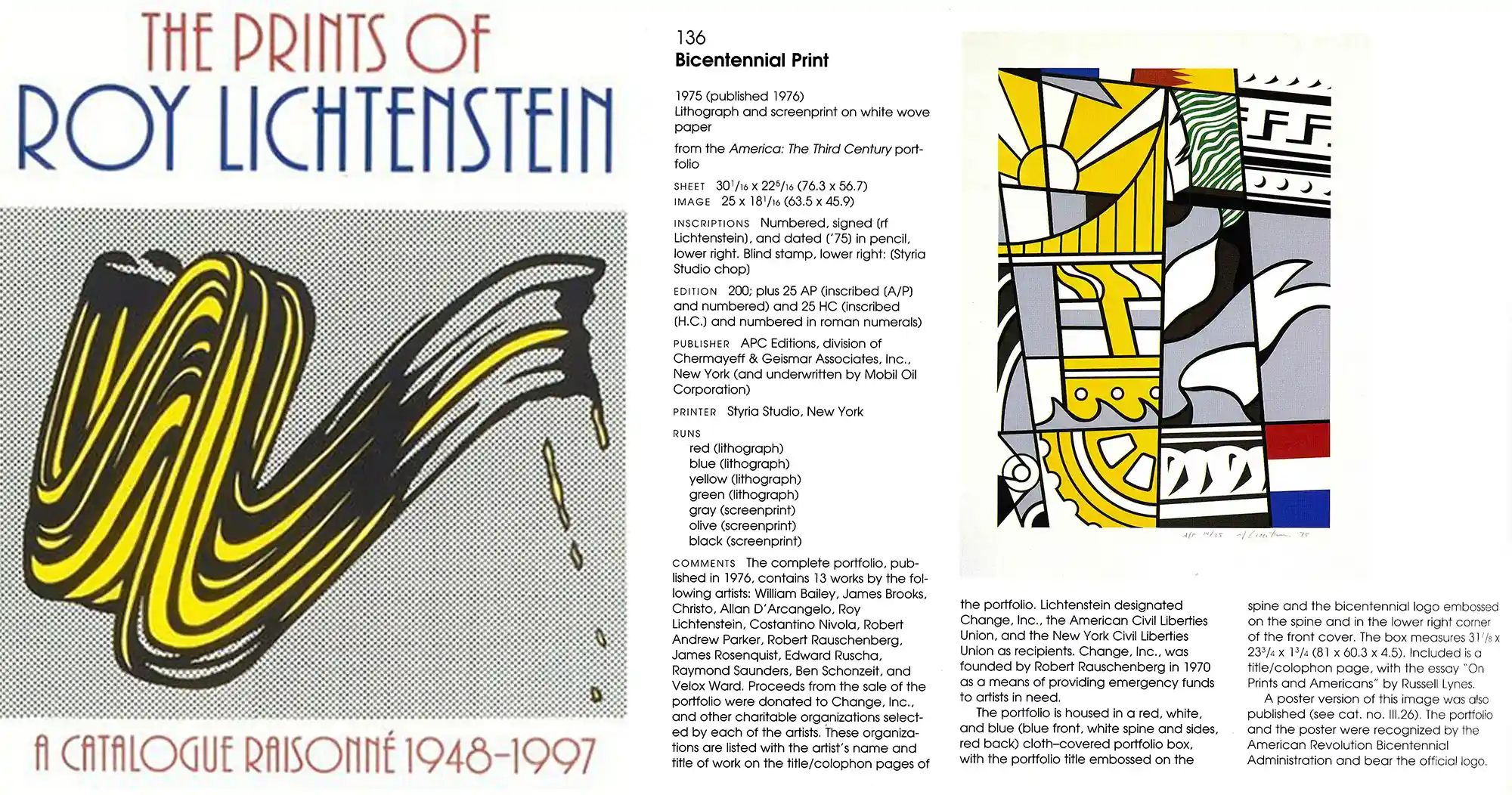 Roy Lichtenstein Catalog Raisonne