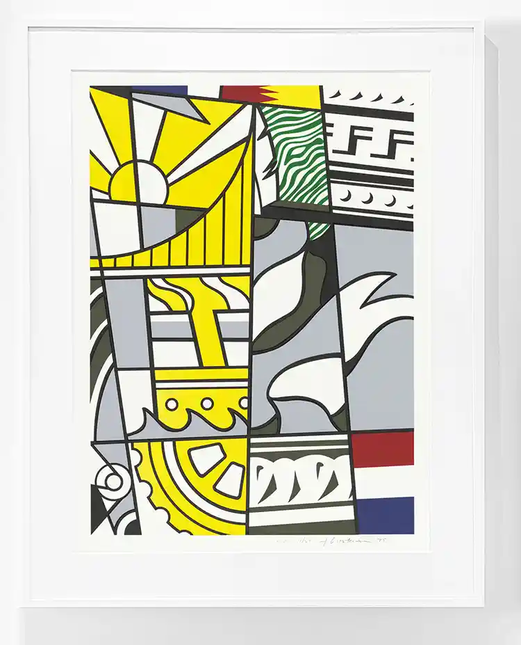 Roy Lichtenstein Bicentennial Print