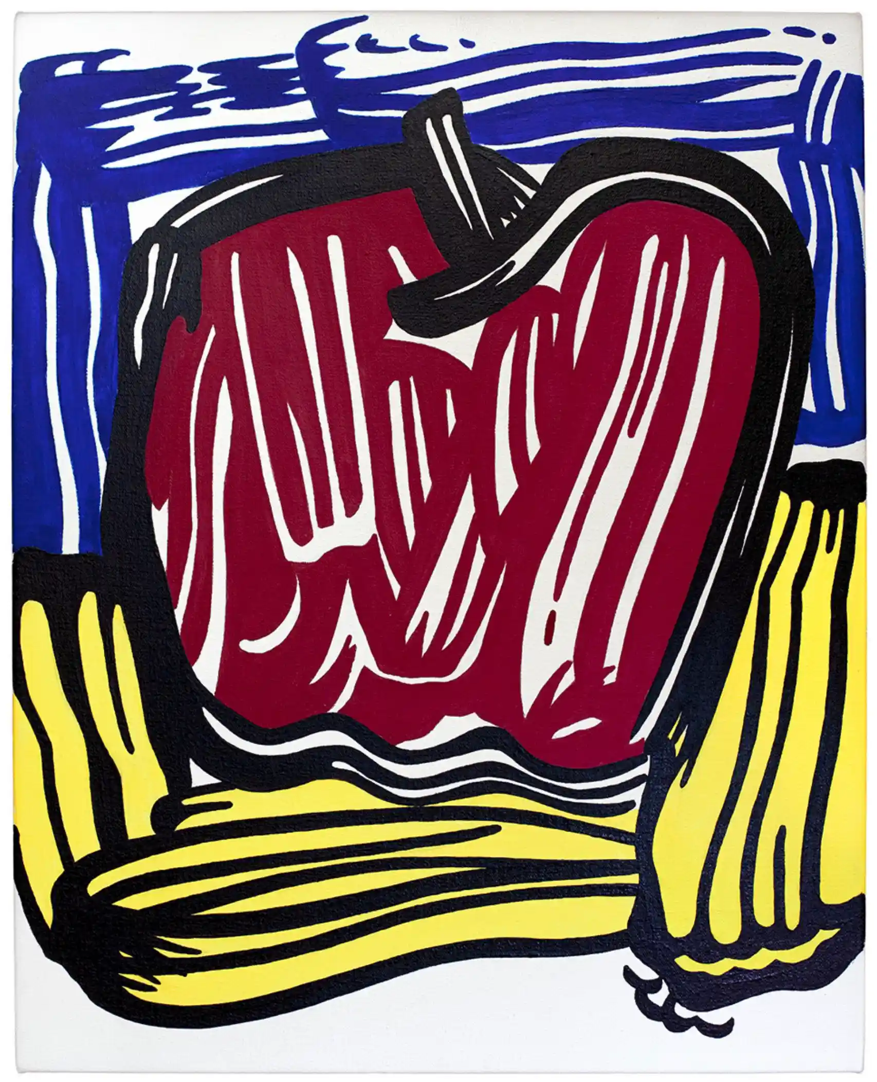 Roy Lichtenstein Red Apple