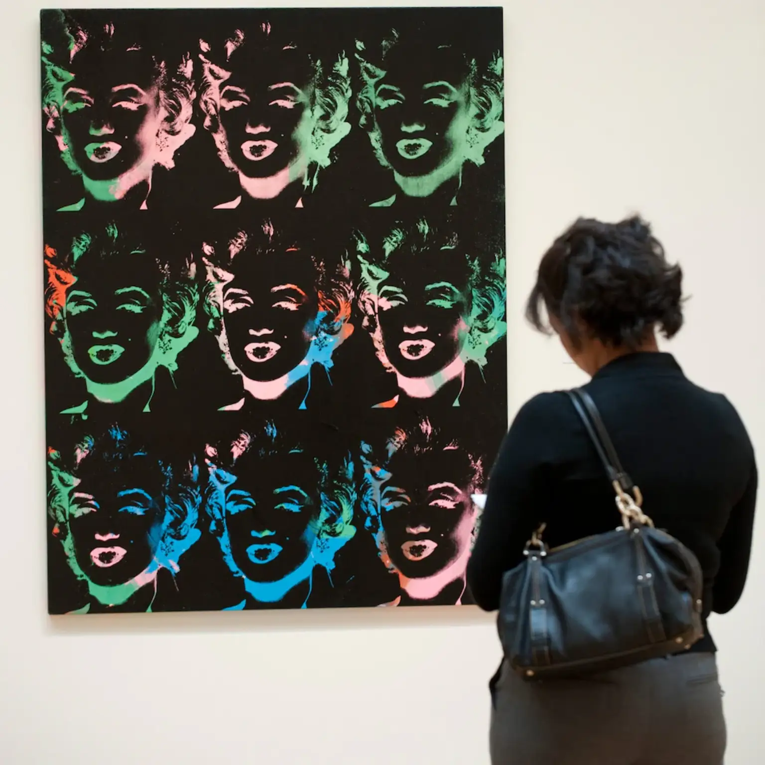 Andy Warhol Nine Multicolored Marilyns (Reversal Series)
