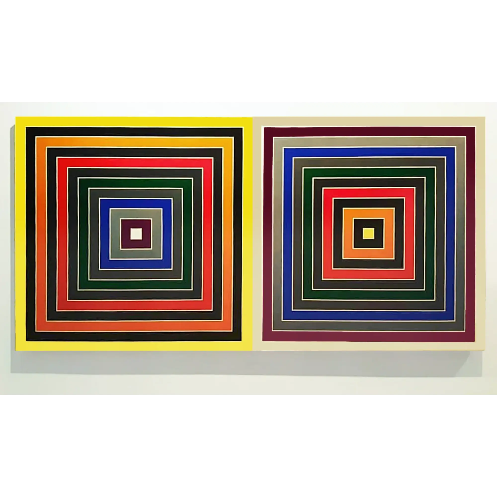 Frank Stella Grey Scrambler Double